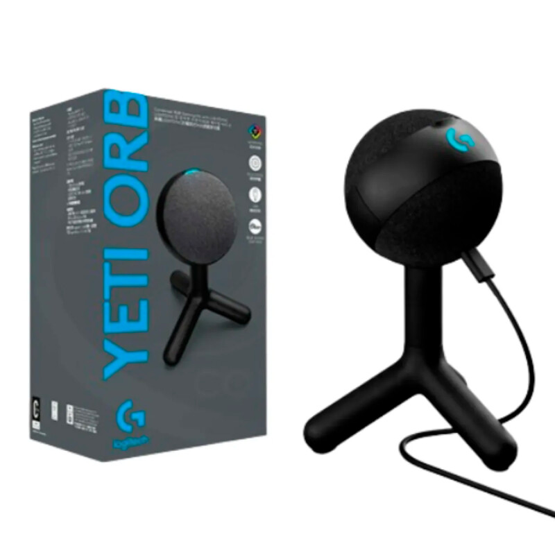 Micrófono Logitech 988-000550 Blue Yeti ORB USB Black Micrófono Logitech 988-000550 Blue Yeti ORB USB Black