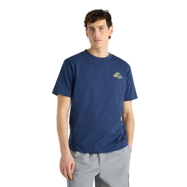 Remera New Balance Grab a Bite Tokyo Hombre MT62D8CENNY Azul