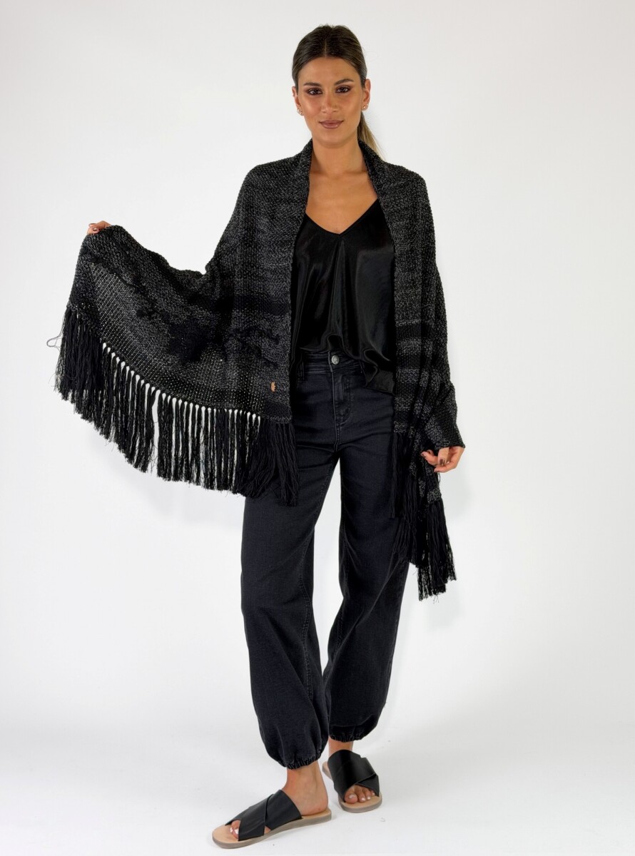 PASHMINA SAMOA - NEGRO 