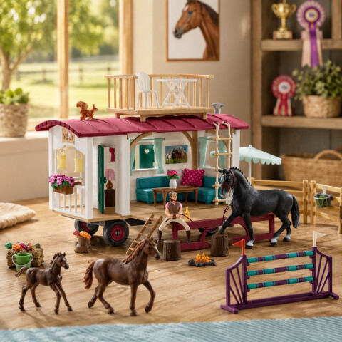 Set Granja De Caballos Shlecih 97 Piezas Juguete Infantil Set Granja De Caballos Shlecih 97 Piezas Juguete Infantil