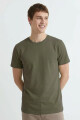 Remera cuello redondo ICONIC 150 VERDE OLIVA