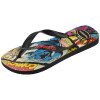 Sandalias Havaianas Top Marvel Classics Hombre Negro/negro/rojo