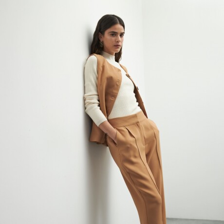 PANTALON BAUDIN Almendra