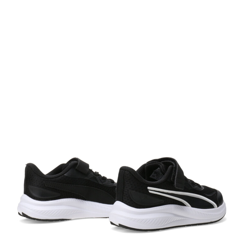 Championes de Niños Puma Skyrocket 2 Ac+ Ps Negro - Blanco