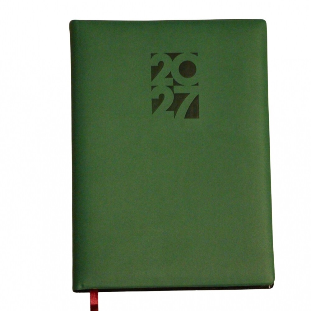 AGENDA ABEZETA 313 DIA X DIA TAPA VERDE