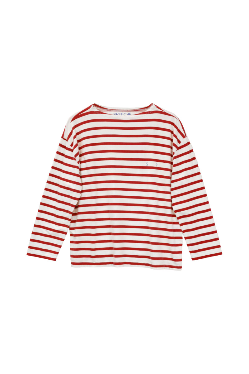 T-shirt Sailor Rojo