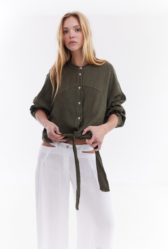 Camisa Leve Verde