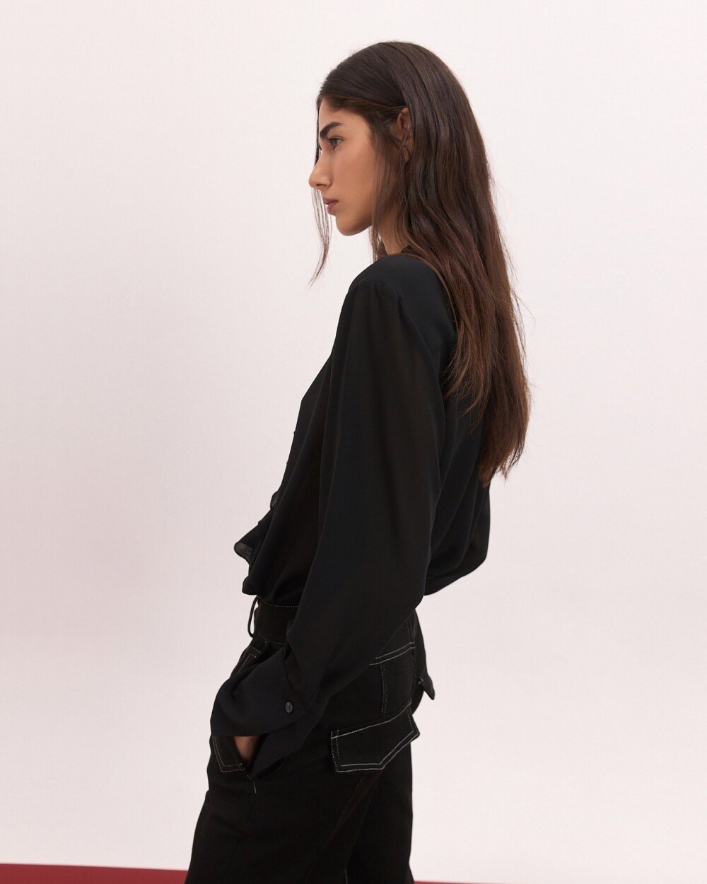 Camisa Laurent Negro