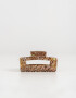 Broche Animal Print Broche Acrílico Animal Print - Marron Beige