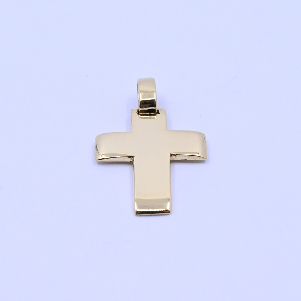 Cruz oro 18k bombé Cruz oro 18k bombé