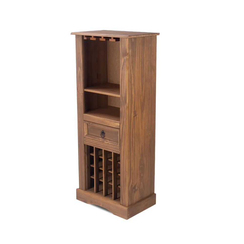 Vinera 2 Estantes - Linea Mexicana Nogal