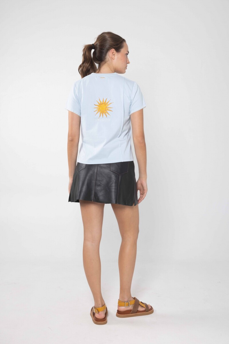 TSHIRT SHORT URU Celeste
