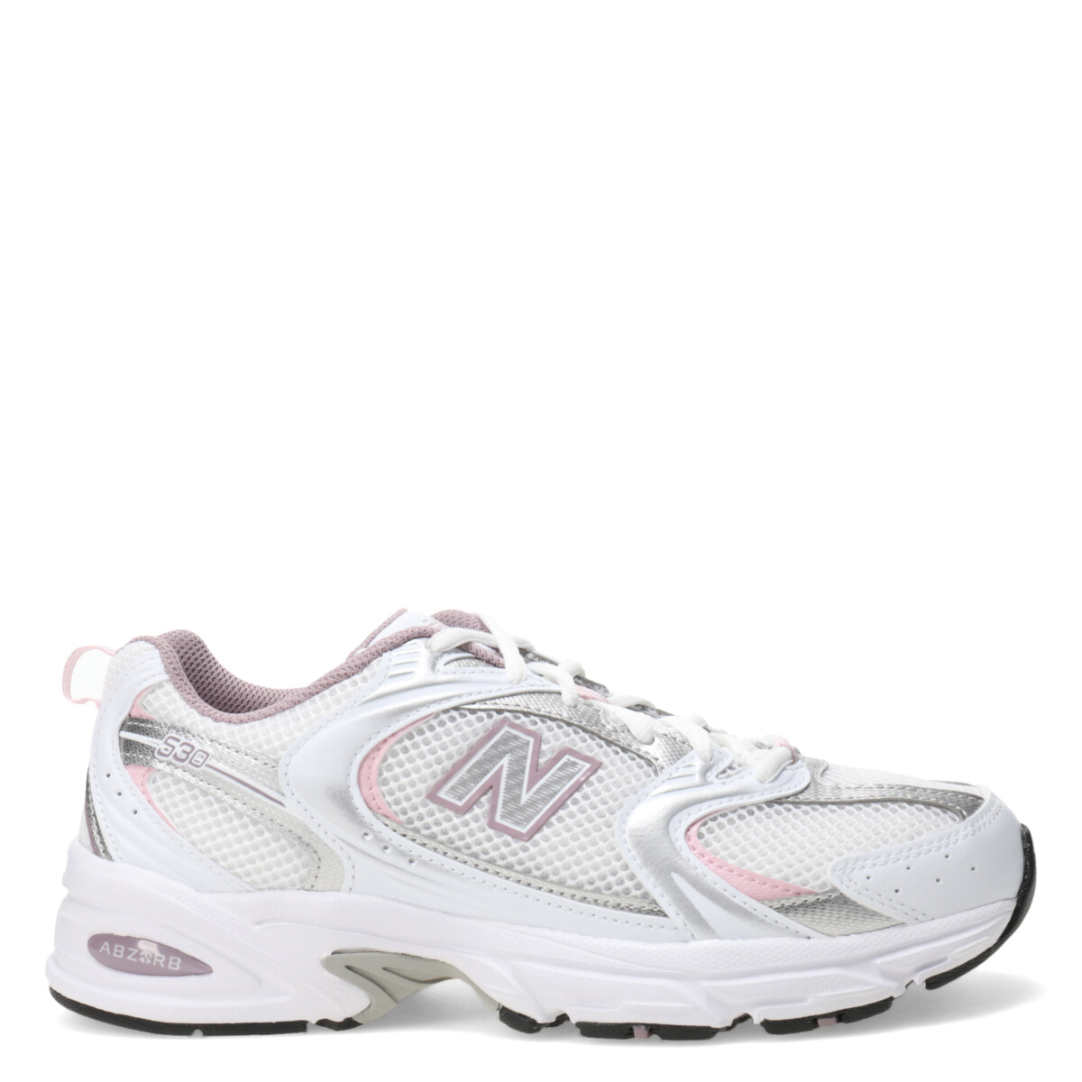 Championes de Hombre New Balance 530 New Balance - Blanco - Rosa - Plateado 