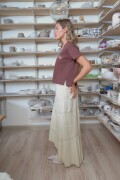 Falda Tasiana BEIGE