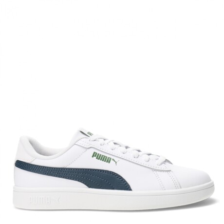 Puma Smash 3.0 Kids Blanco/Marino/Verde