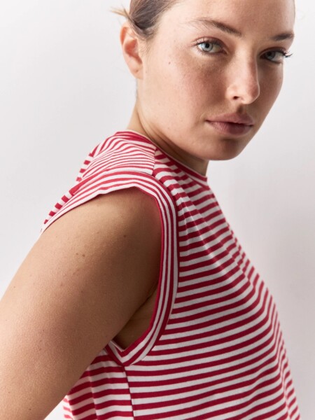 T-SHIRT ALLIE ALBIZI ROJO