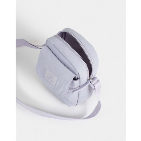 Bandolera Deportiva Con Tag Violeta Lila