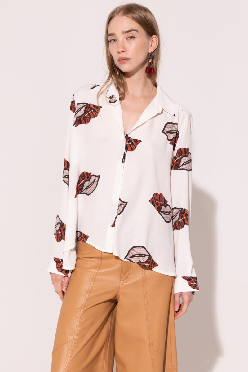 CAMISA QUEEN Beige