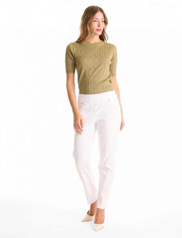Jegging Denim Premium & Confort Total BLANCO