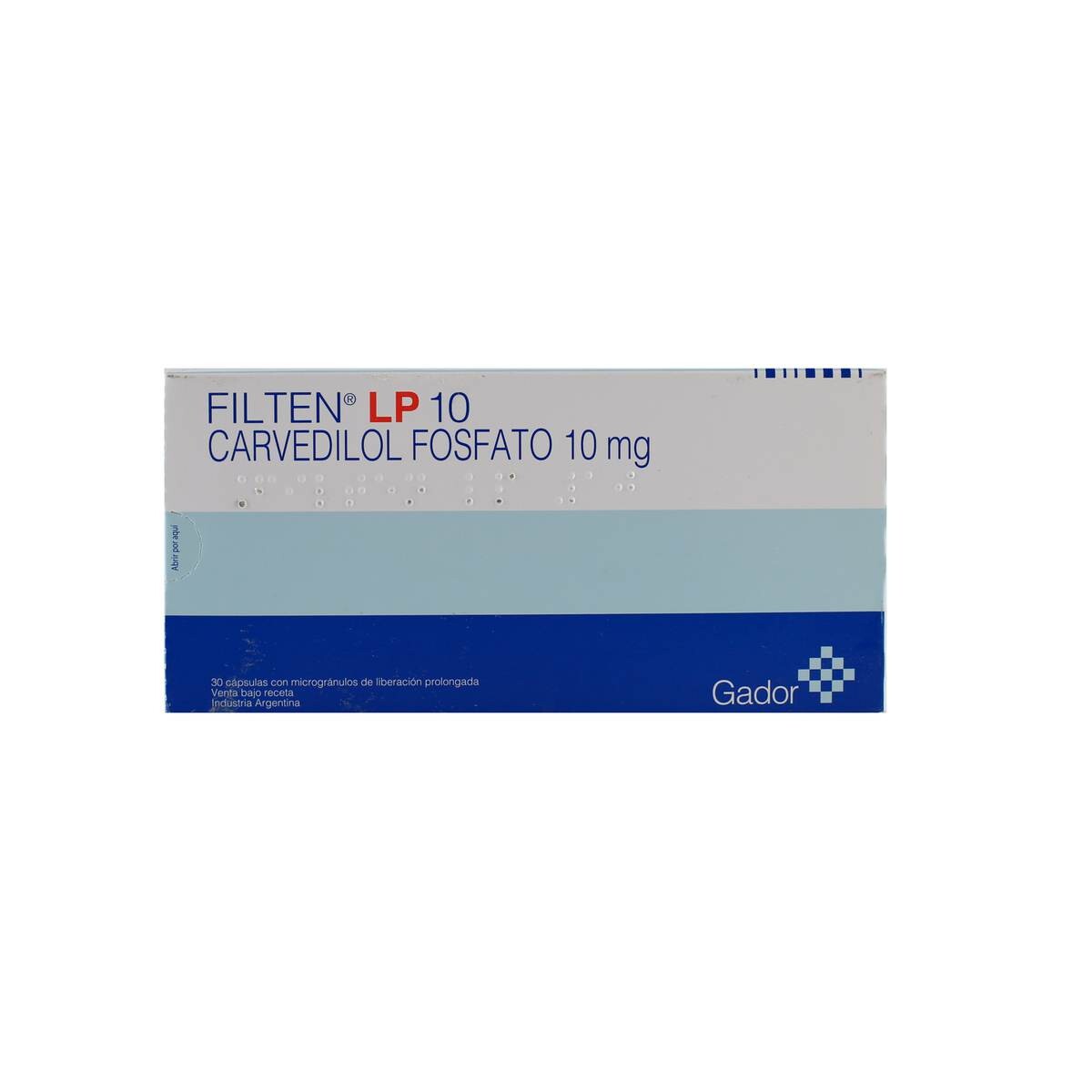 FILTEN LP 10 MG. CJ X 30 COMP. 