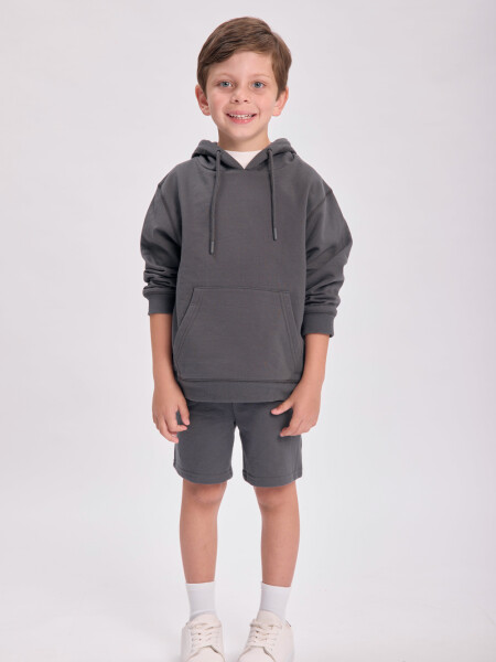 Canguro deportivo básico Gris