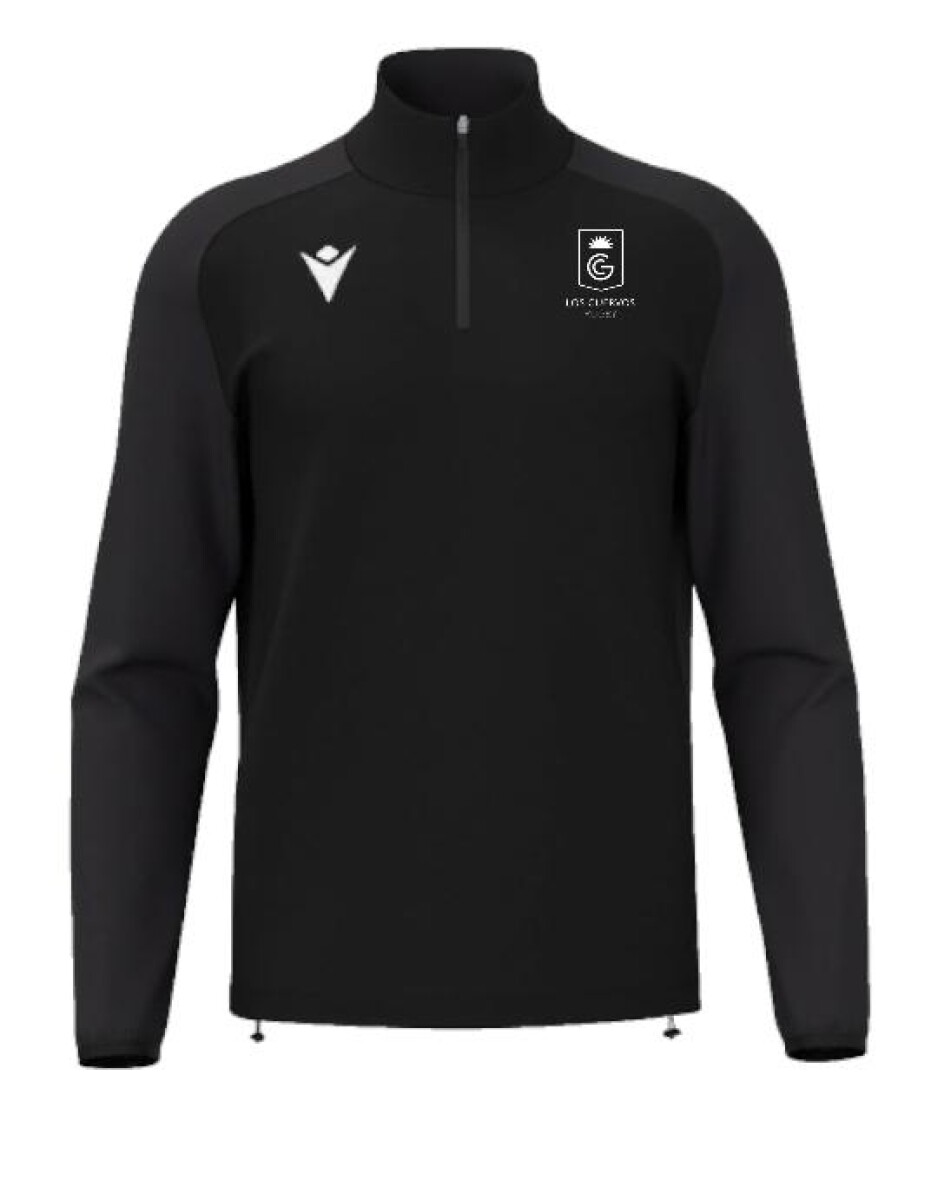 BUZO MEDIO CIERRE - LOS CUERVOS 