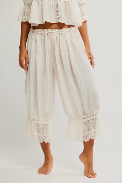 PANTALON LOUNGE FOREVER YOUNG Blanco