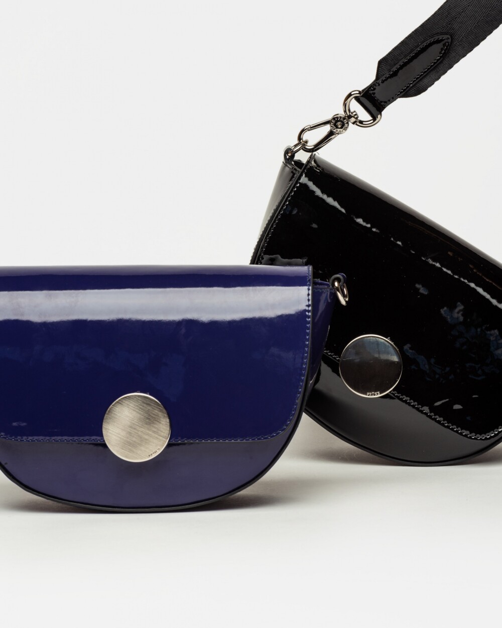 Bandolera The Circle Charol Azul