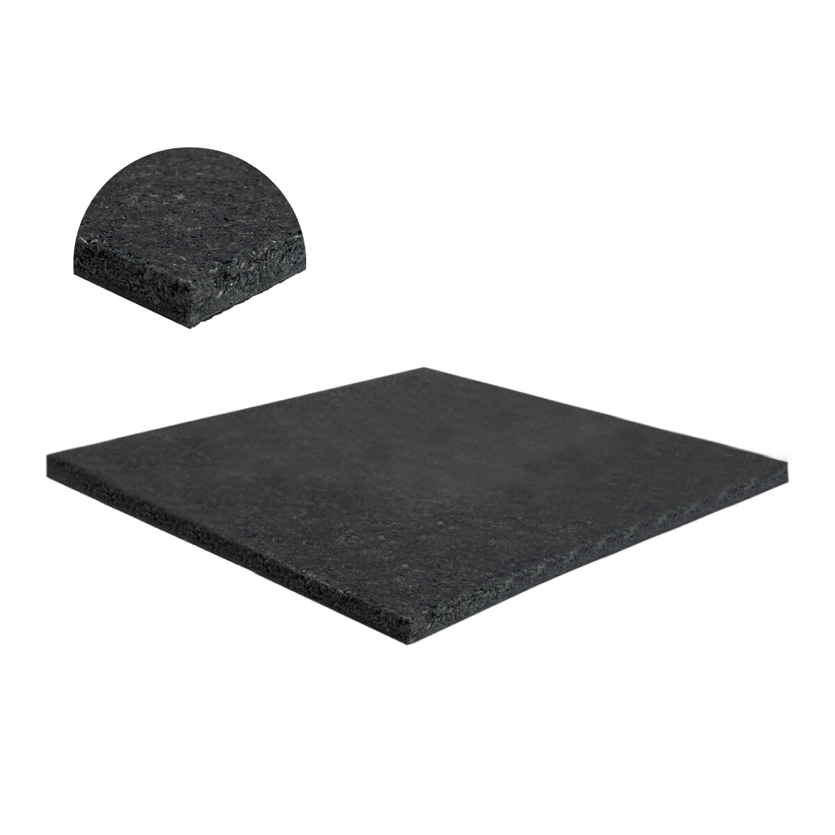 Piso de Caucho para Gimnasio 1.5cm Active Max 