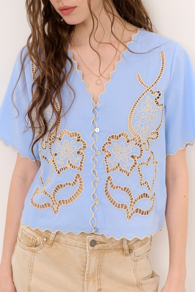CAMISA SUSPIRO CELESTE