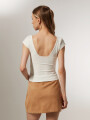 Tops Pawire Marfil / Off White
