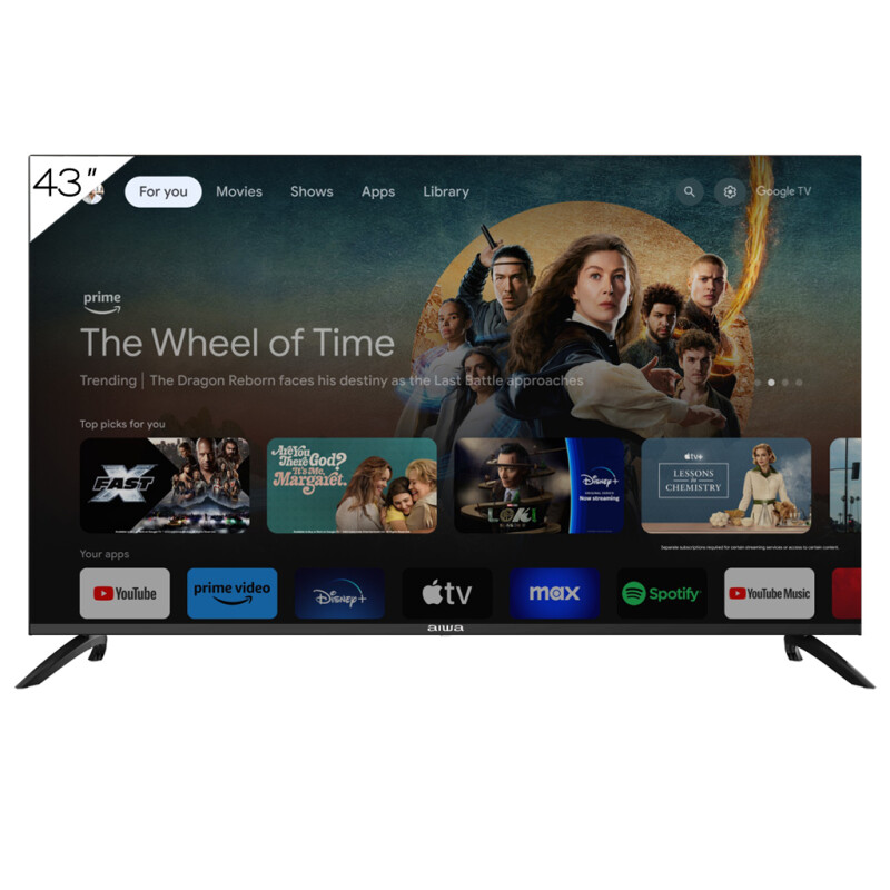 Televisor Smart Tv 43 Aiwa Full Hd 1080p