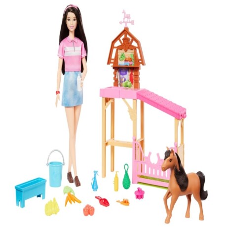 BARBIE - Mysteries Cuidado de Ponys 001
