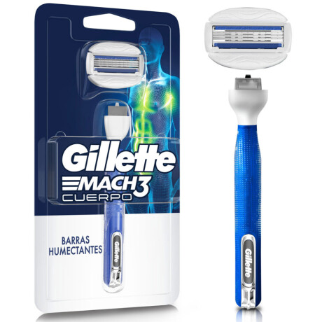 Gillette Mach 3 Cuerpo Razor Con 1 Rep Gillette Mach 3 Cuerpo Razor Con 1 Rep