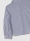 Camisa Oxford Rayas Petroleo Claro