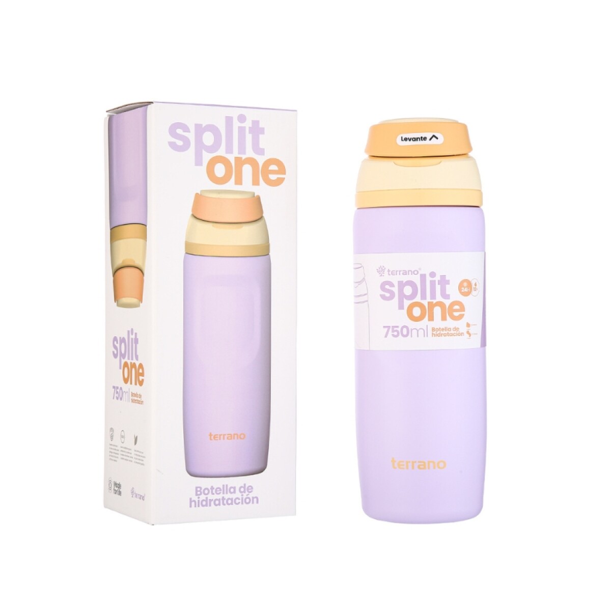 Botella Térmica Split One Pop Up 2114504 750ML Doble Capa Ub - LILA 