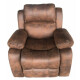 Sofá Recliner 1 Cuerpo Color Marrón Gastado Sofá Recliner 1 Cuerpo Color Marrón Gastado
