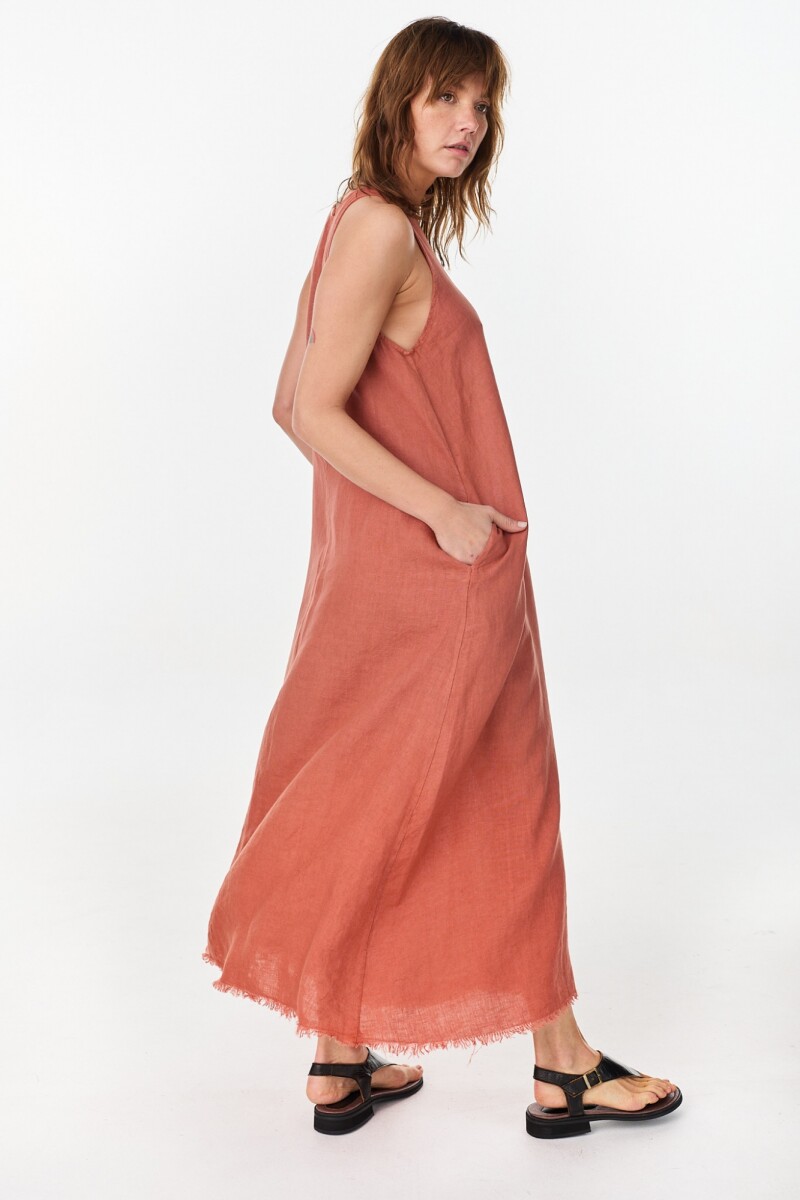 Vestido Duck Terracota