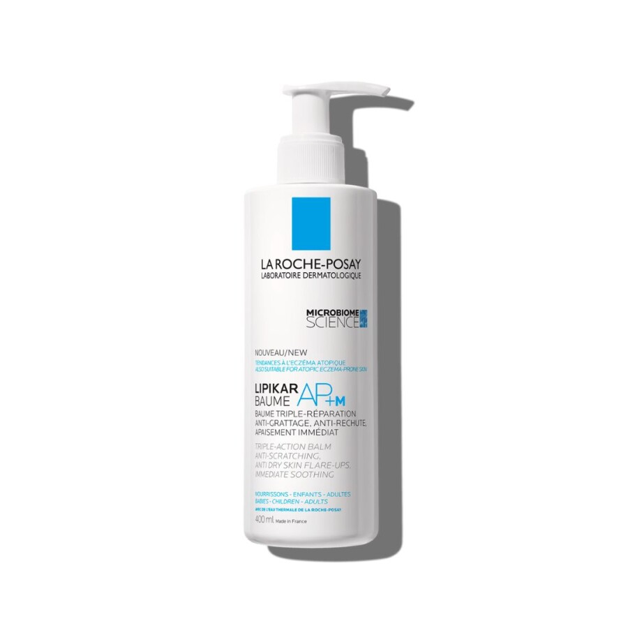 Bálsamo Corporal Lipikar AP+M 400 ml - La Roche-Posay Bálsamo Corporal Lipikar AP+M 400 ml - La Roche-Posay