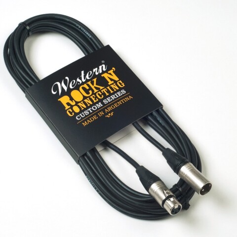 Cable Western XLR 9 mts Hembra- Macho Cable Western XLR 9 mts Hembra- Macho