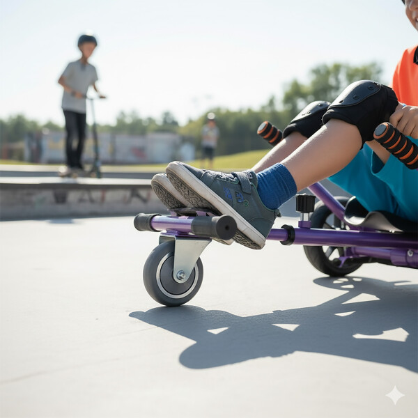 Asiento Para Hoverboard Hovercart Patineta Electrica GoGreen Varainte Color Violeta