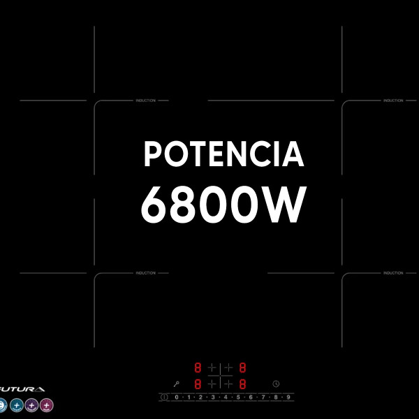 Anafe Futura Inducción Fut-pi400 ANAFE DE INDUCCION FUTURA FUT-PI400*****