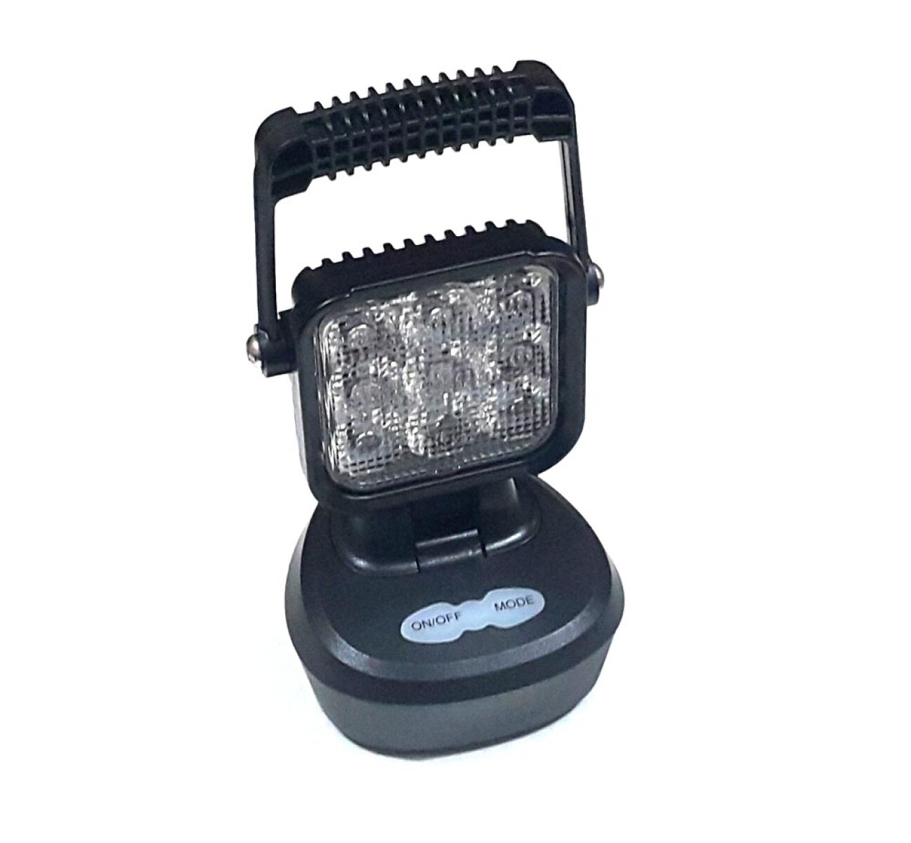 FARO LED - CUADRADO 11X11CM BLANCO AMBAR MAGNETICO RECARGABLE - 
