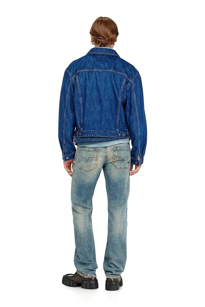 Jean Para Hombre 1985 Larkee Azul Medio