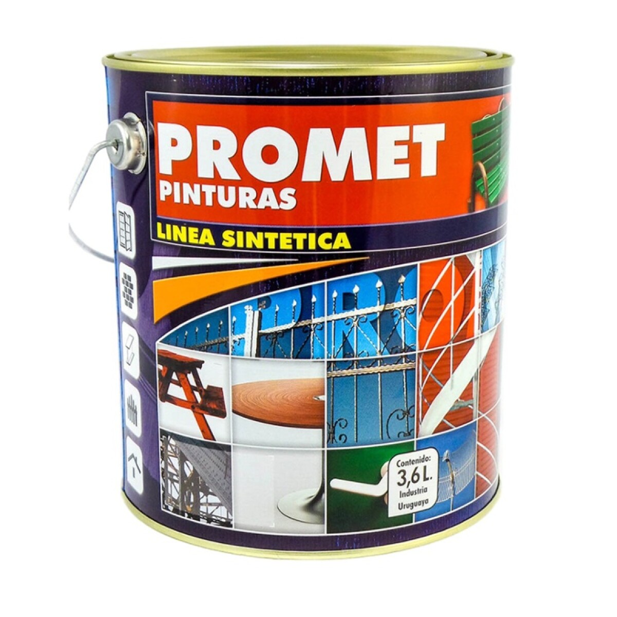 Esmalte Sintetico Semibrillo Blanco 3.6 Lt. 