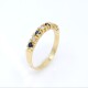Anillo en oro 18k , brillantes y zafiros Anillo en oro 18k , brillantes y zafiros