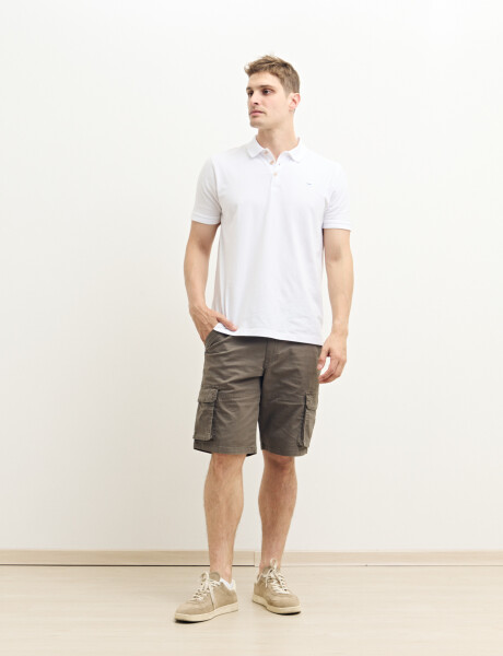 520975 REMERA HARRINGTON LABEL Blanco