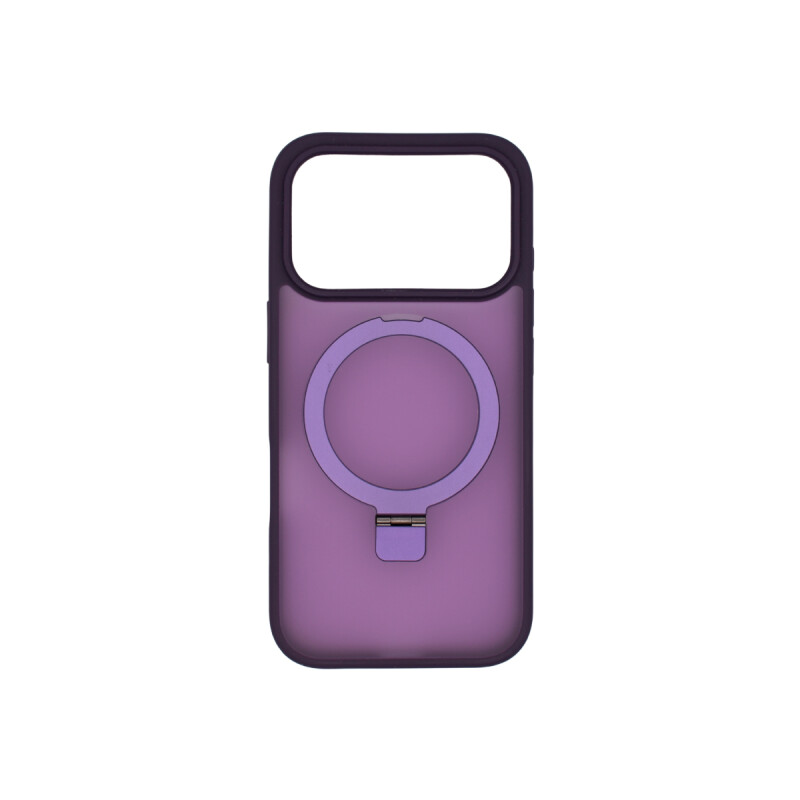 Protector para iPhone 17 Pro soporte con MagSafe color púrpura Protector Para Iphone 17 Pro Soporte Con Magsafe Color Púrpura