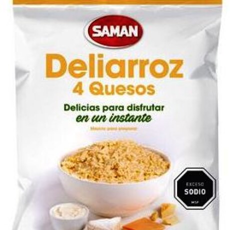ARROZ SAMAN DELIARROZ 190G 4 QUESOS ARROZ SAMAN DELIARROZ 190G 4 QUESOS