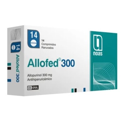 Allofed 300 Mg. 14 Comp. Allofed 300 Mg. 14 Comp.